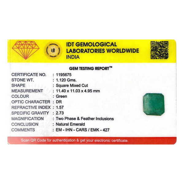 Zambian Emerald - 5.6 Carat