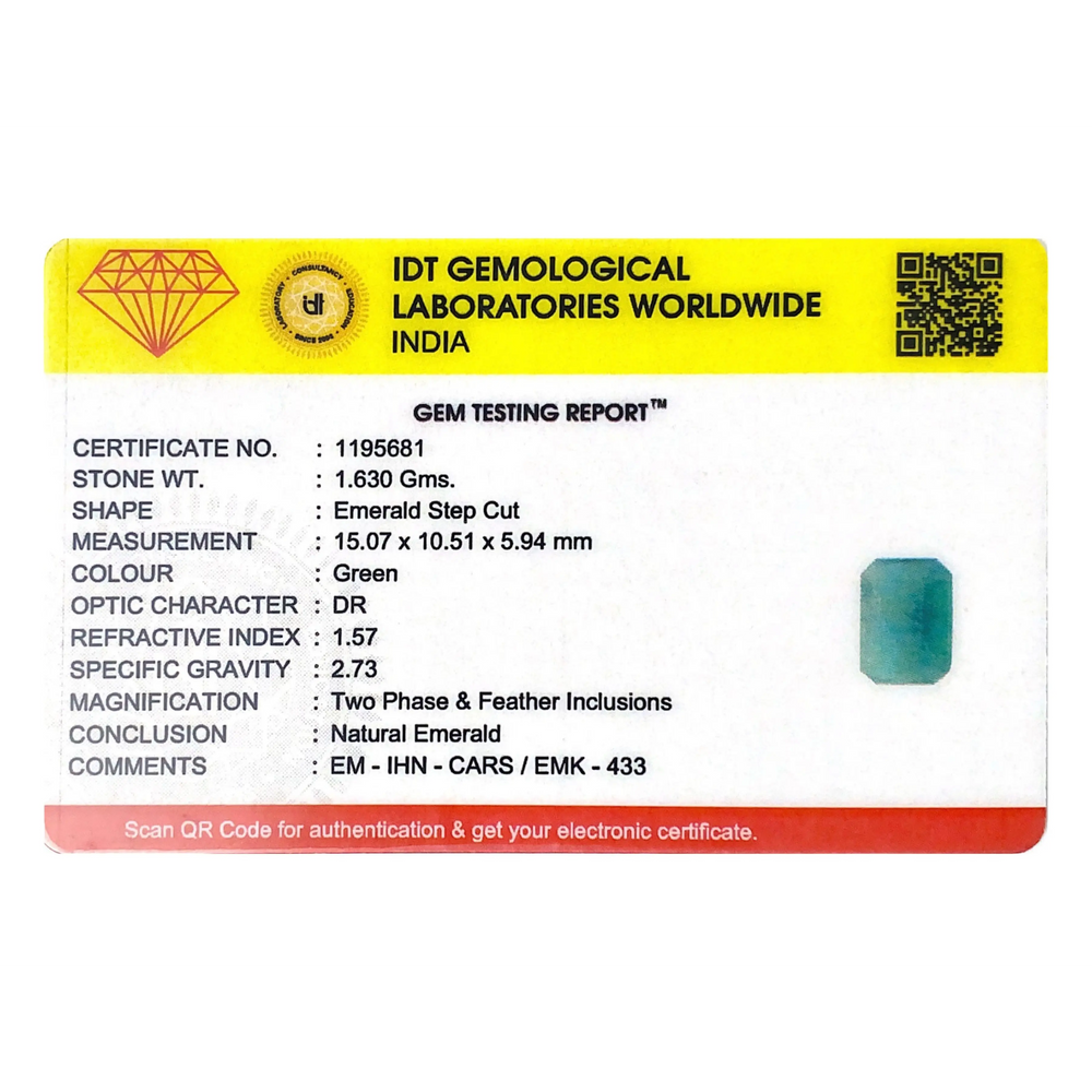 Zambian Emerald - 8.15 Carat