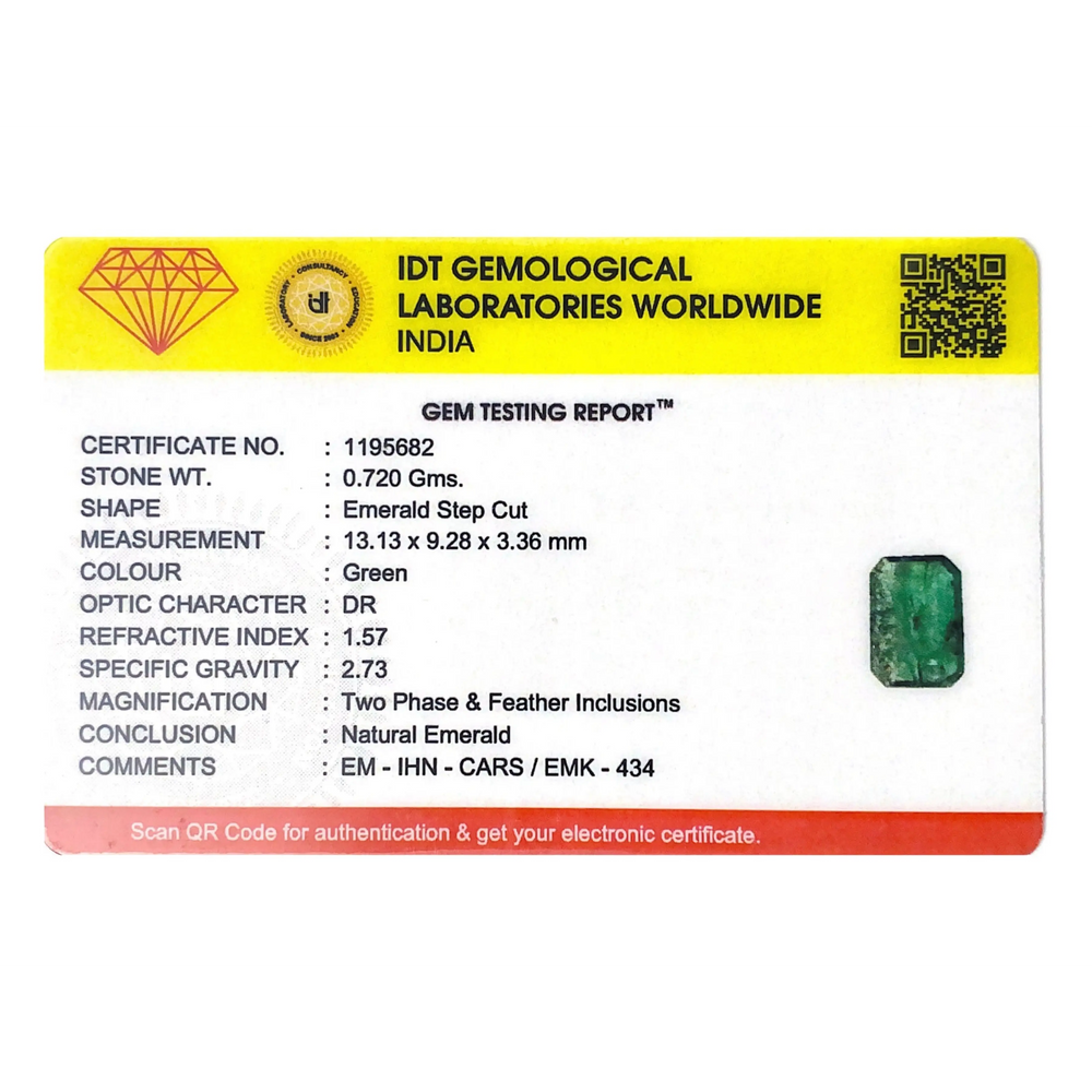 Zambian Emerald - 3.6 Carat