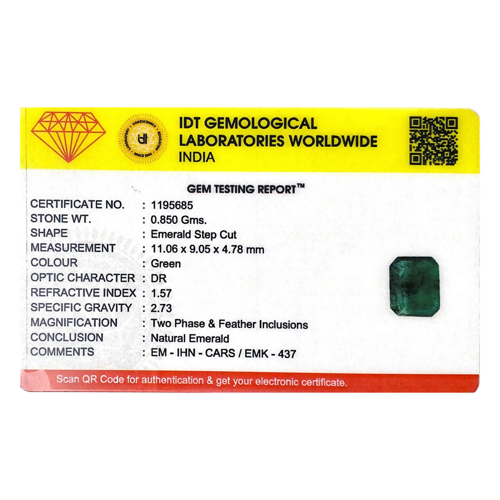 Zambian Emerald - 4.25 Carat