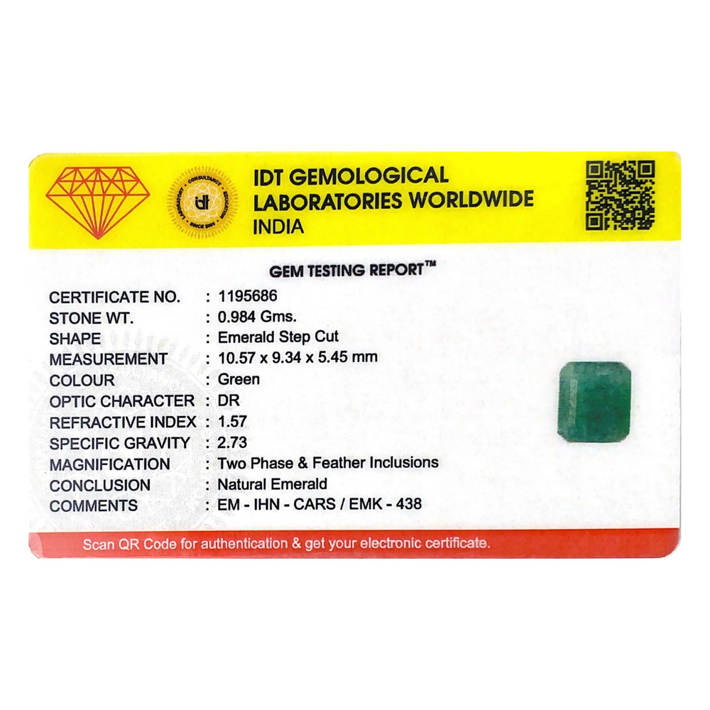 Zambian Emerald - 4.92 Carat