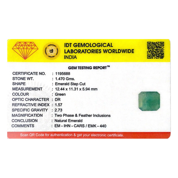 Zambian Emerald - 7.35 Carat