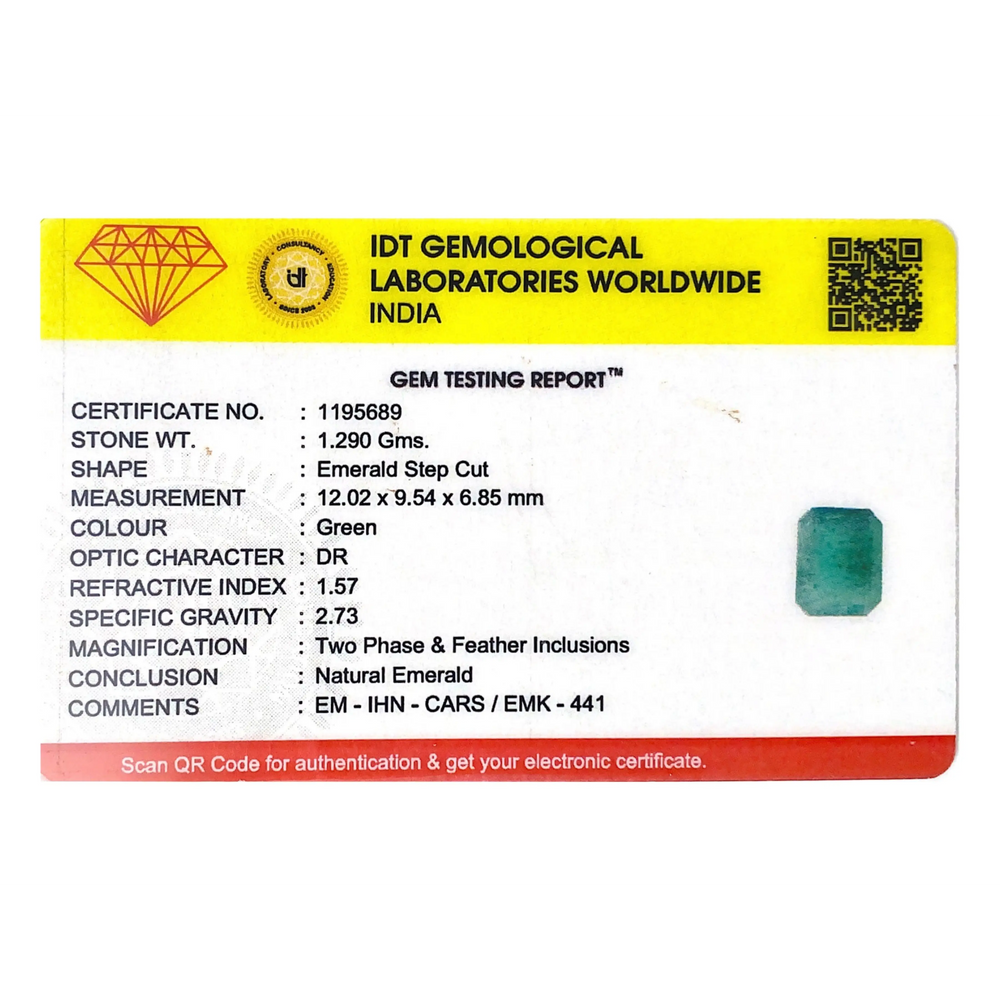 Zambian Emerald - 6.45 Carat