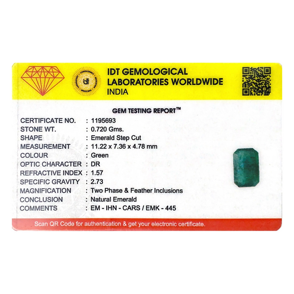 Zambian Emerald - 3.6 Carat