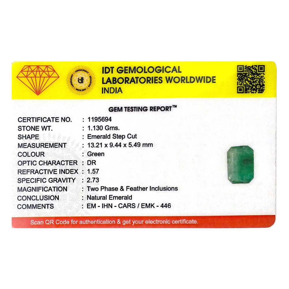 Zambian Emerald - 5.65 Carat