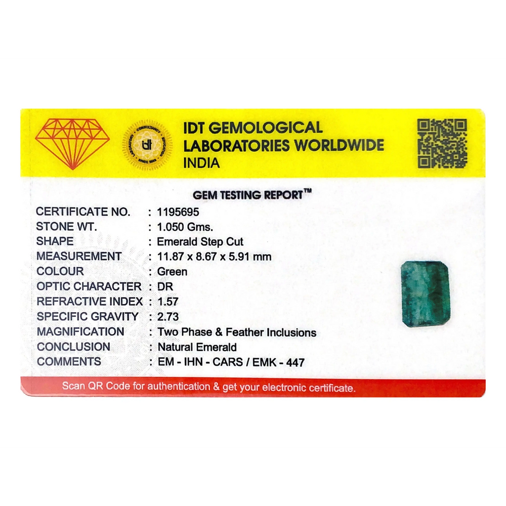Zambian Emerald - 5.25 Carat