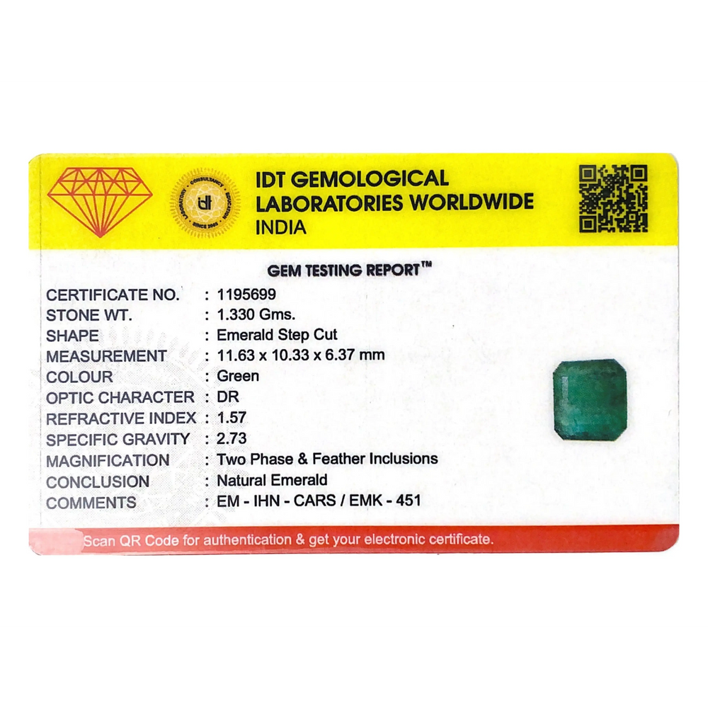 Zambian Emerald - 6.65 Carat