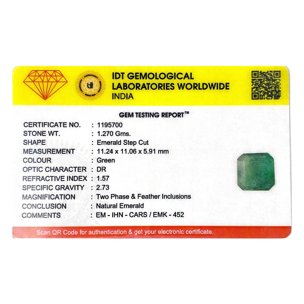 Zambian Emerald - 6.35 Carat
