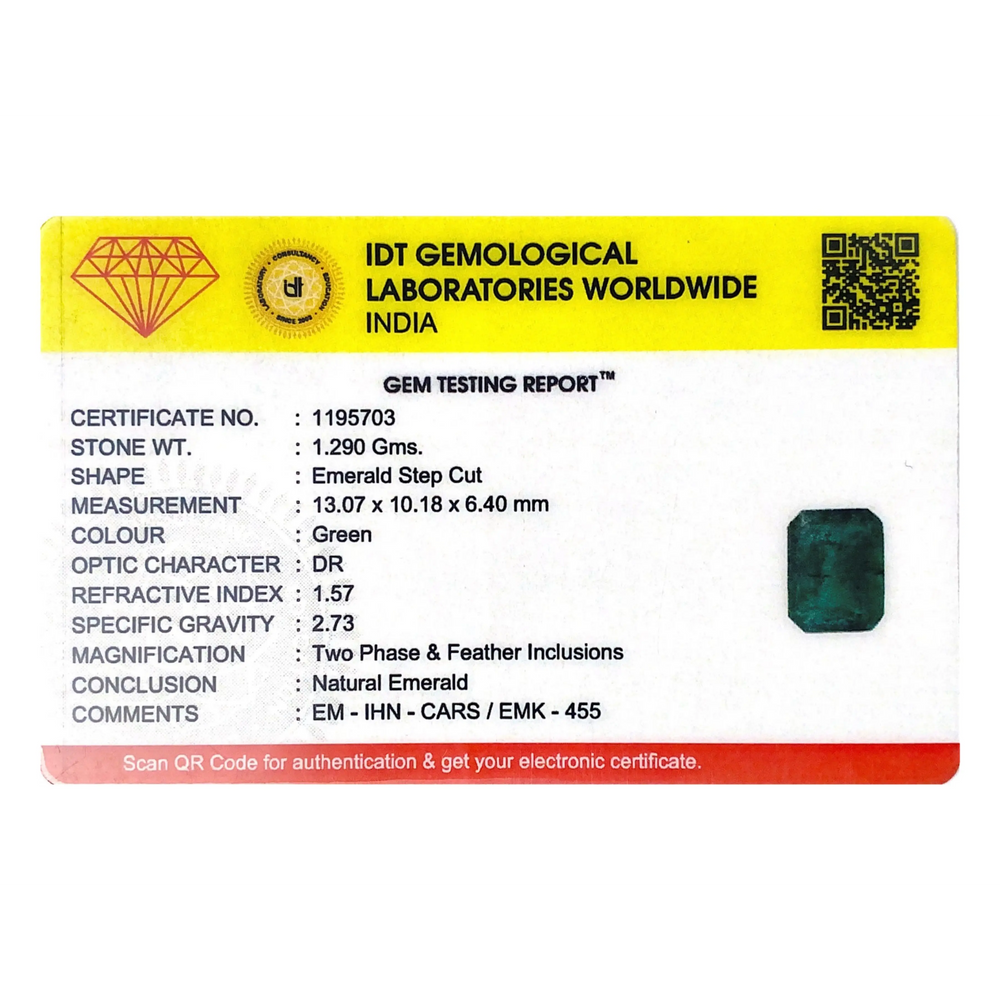Zambian Emerald - 6.45 Carat