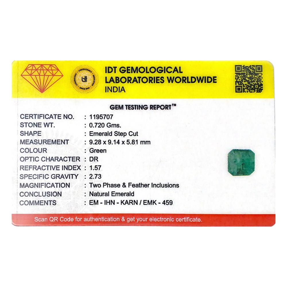 Zambian Emerald - 3.6 Carat