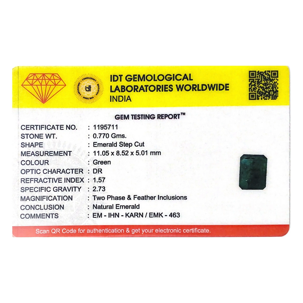 Zambian Emerald - 3.85 Carat