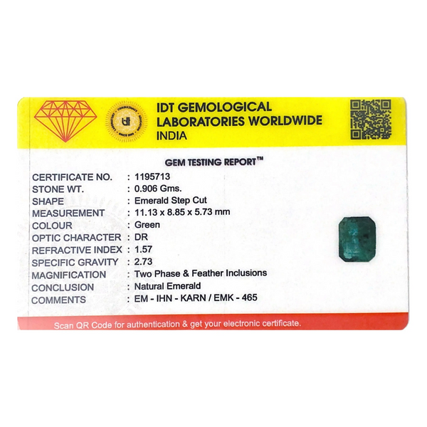 Zambian Emerald - 4.53 Carat