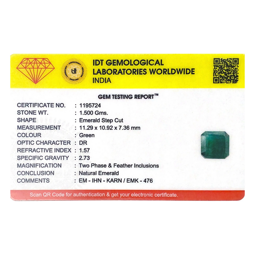Zambian Emerald - 7.5 Carat