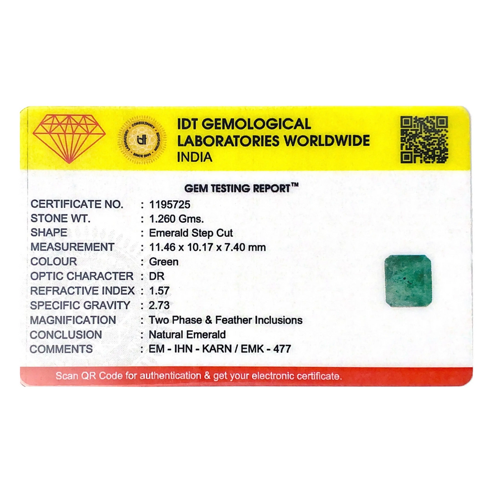 Zambian Emerald - 6.3 Carat