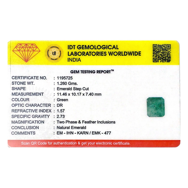 Zambian Emerald - 6.3 Carat