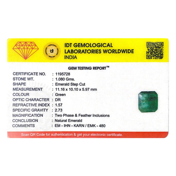 Zambian Emerald - 5.4 Carat
