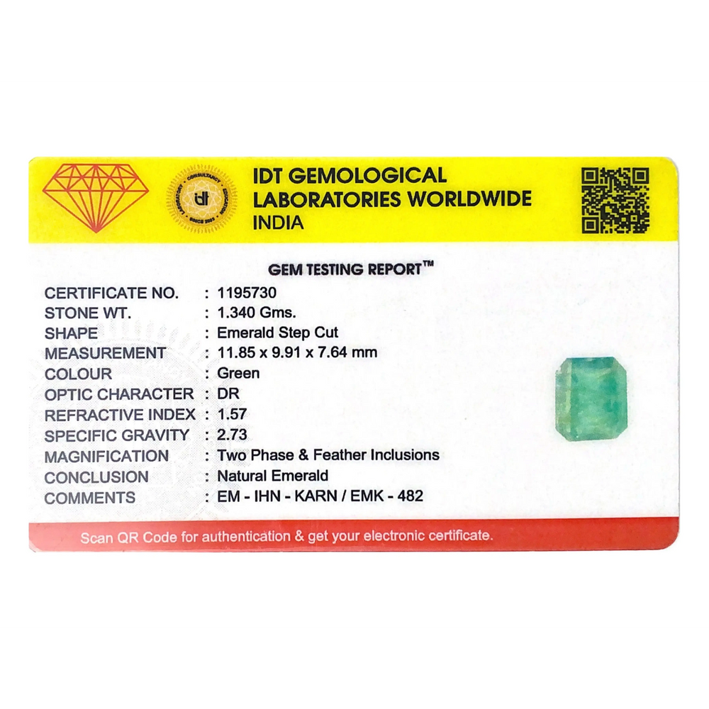 Zambian Emerald - 6.7 Carat
