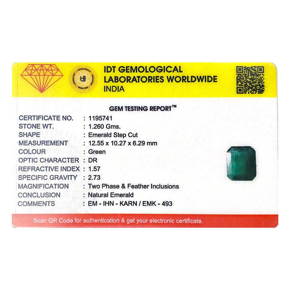 Zambian Emerald - 6.3 Carat