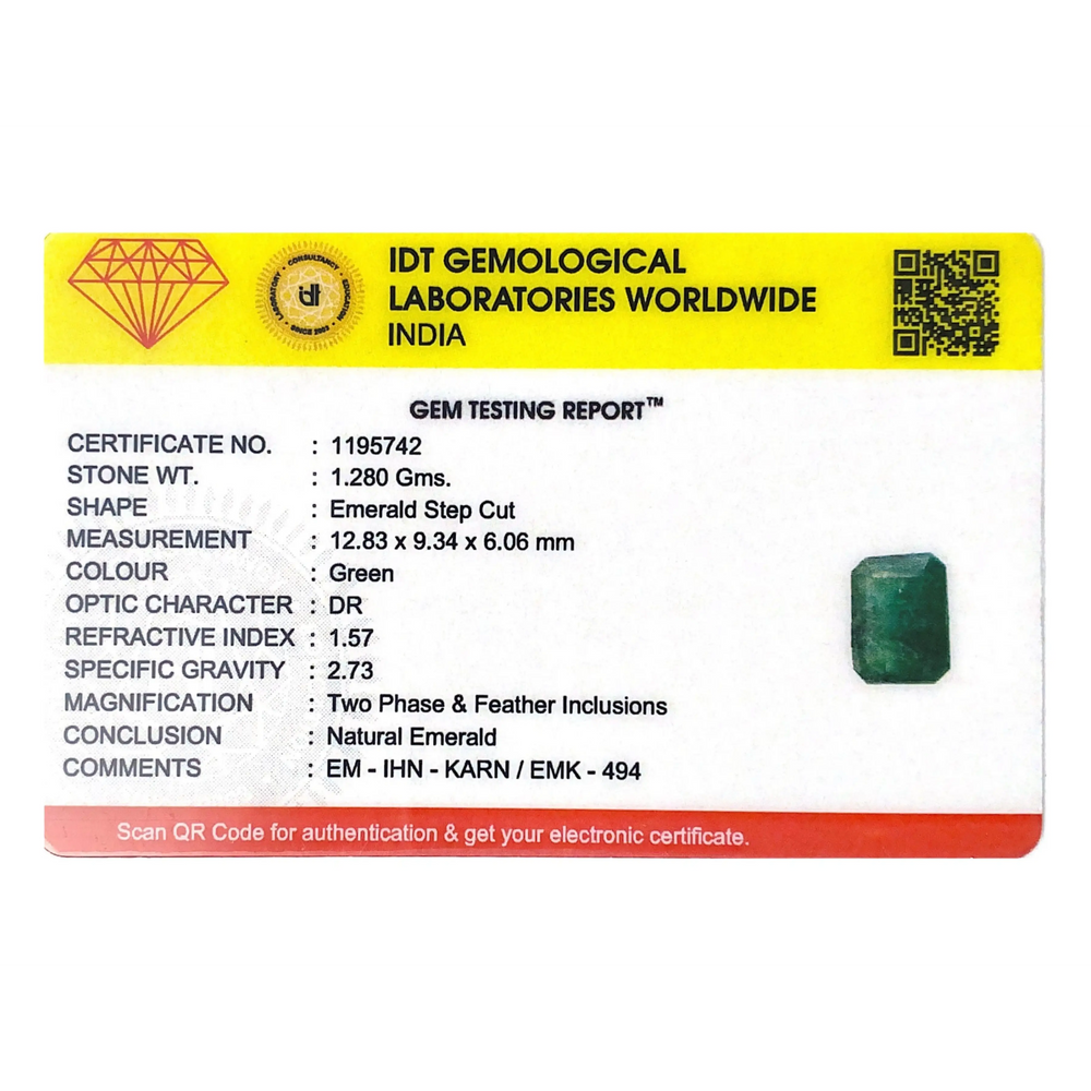 Zambian Emerald - 6.4 Carat