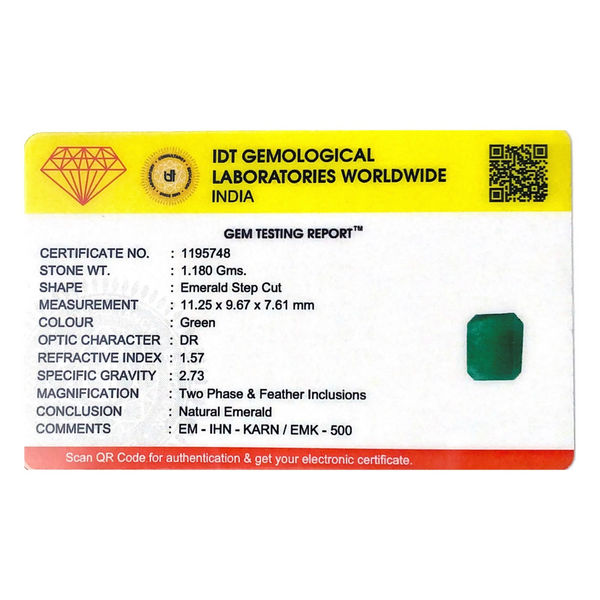 Zambian Emerald - 5.9 Carat