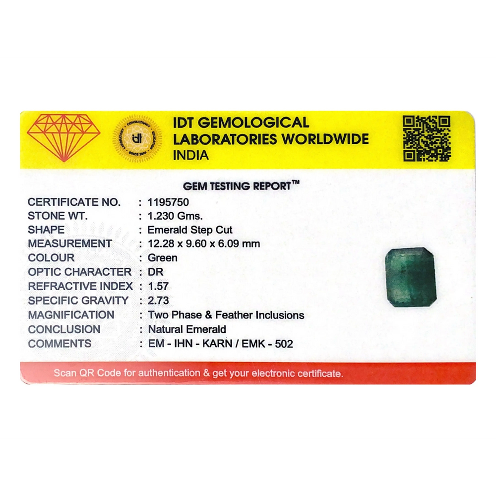 Zambian Emerald - 6.15 Carat