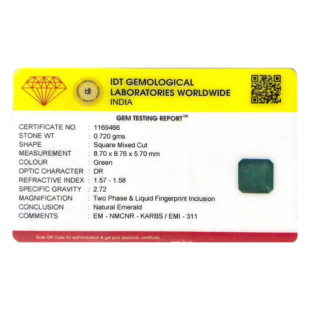 Zambian Emerald - 3.6 Carat - Pramogh