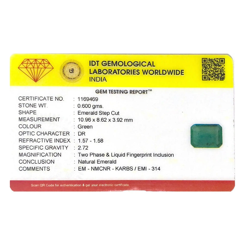 Zambian Emerald - 3 Carat - Pramogh