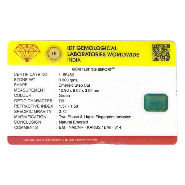 Zambian Emerald - 3 Carat - Pramogh