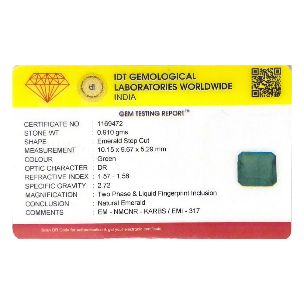 Zambian Emerald - 4.55 Carat - Pramogh