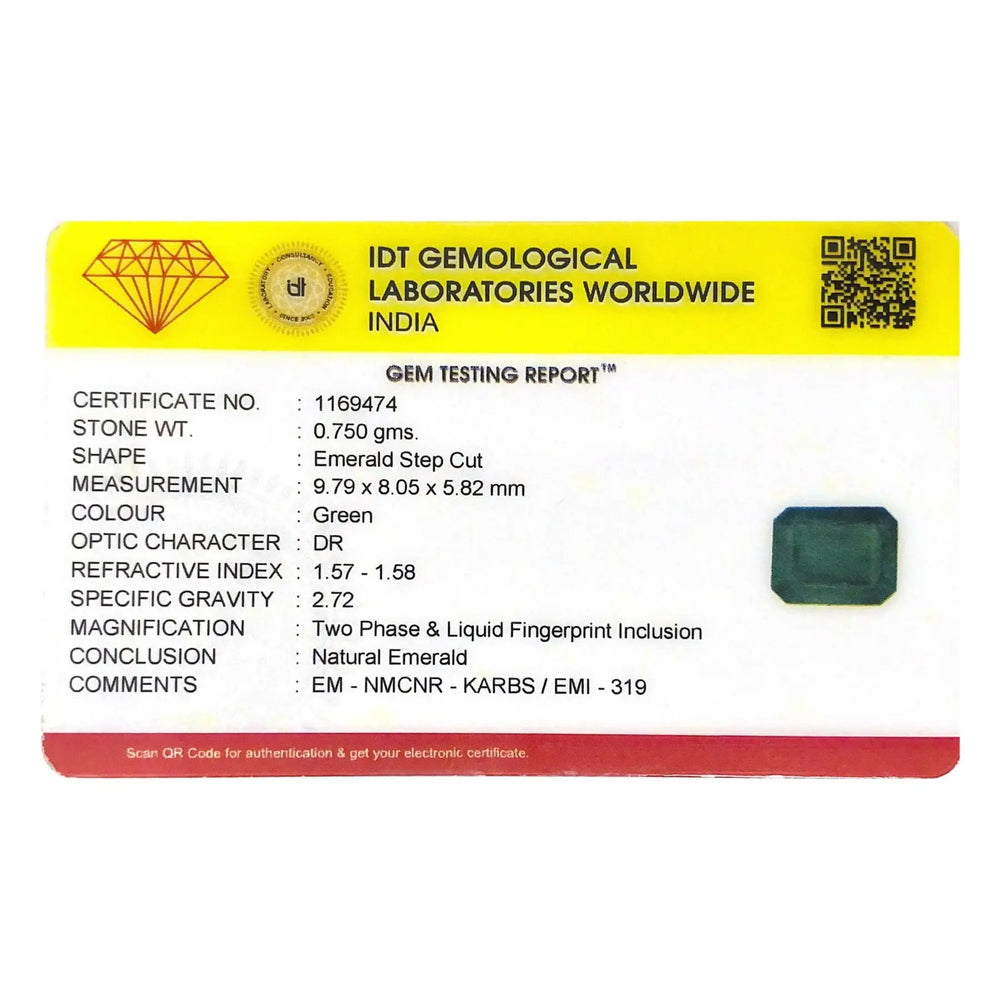 Zambian Emerald - 3.75 Carat - Pramogh