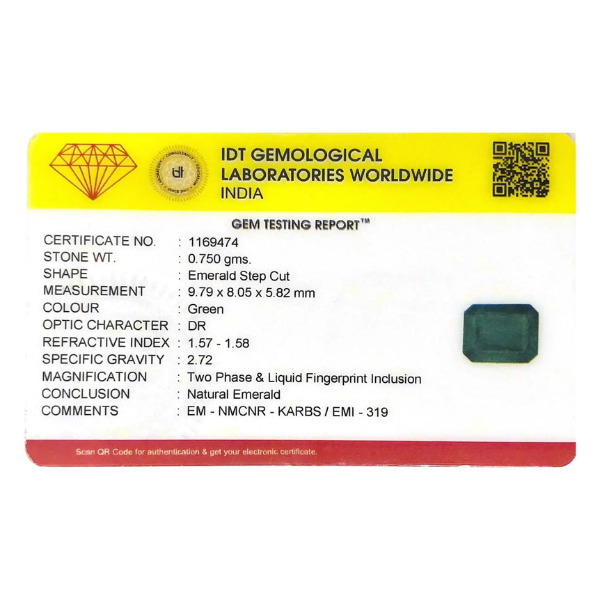 Zambian Emerald - 3.75 Carat - Pramogh
