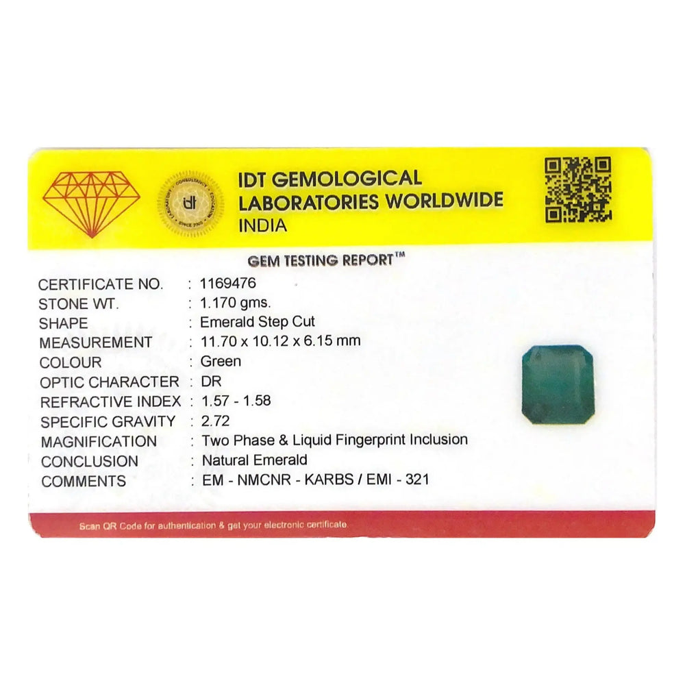 Zambian Emerald - 5.85 Carat - Pramogh