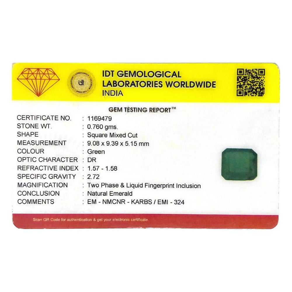 Zambian Emerald - 3.8 Carat - Pramogh