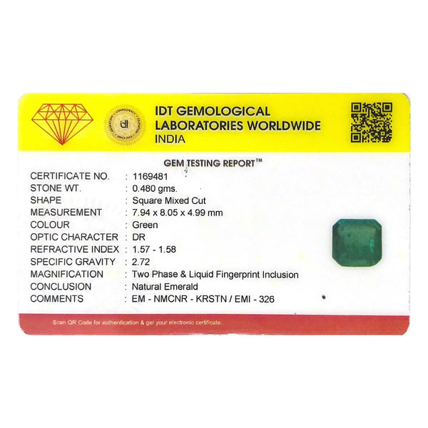 Zambian Emerald - 2.4 Carat - Pramogh