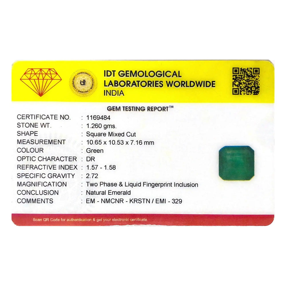 Zambian Emerald - 6.3 Carat - Pramogh