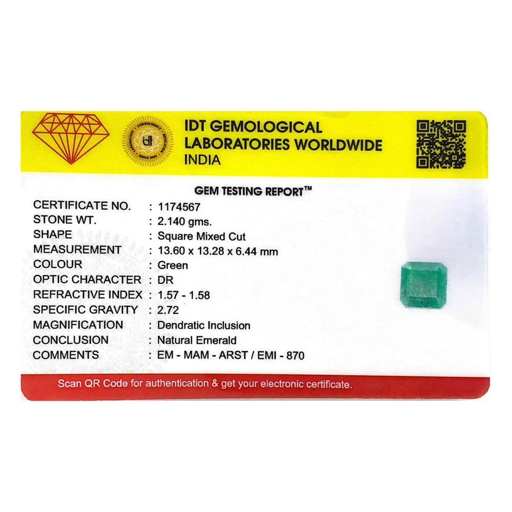 Zambian Emerald - 10.7 Carat - Pramogh