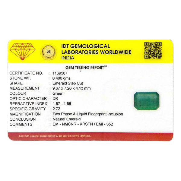 Zambian Emerald - 2.4 Carat - Pramogh