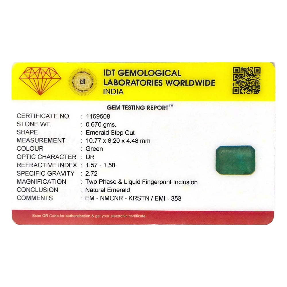 Zambian Emerald - 3.35 Carat - Pramogh