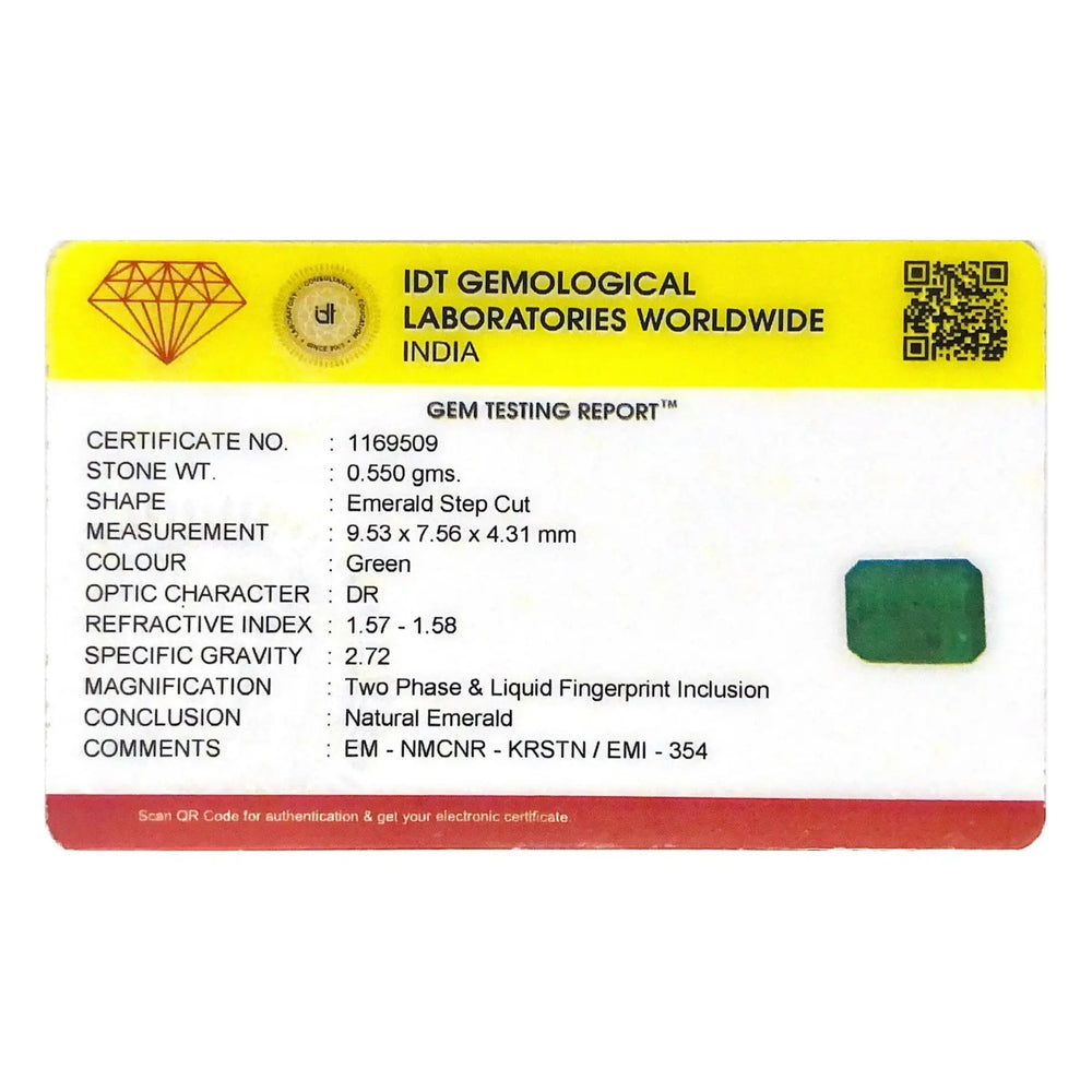 Zambian Emerald - 2.75 Carat - Pramogh