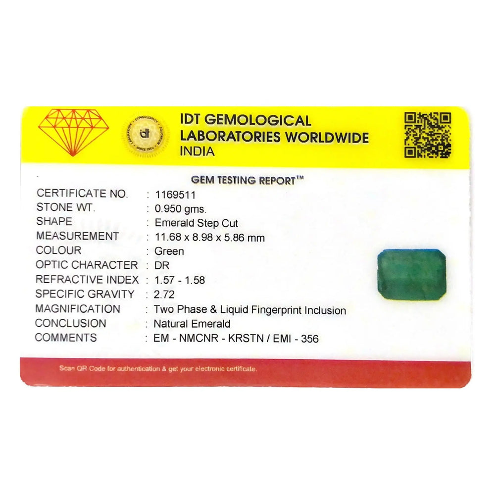 Zambian Emerald - 4.75 Carat - Pramogh