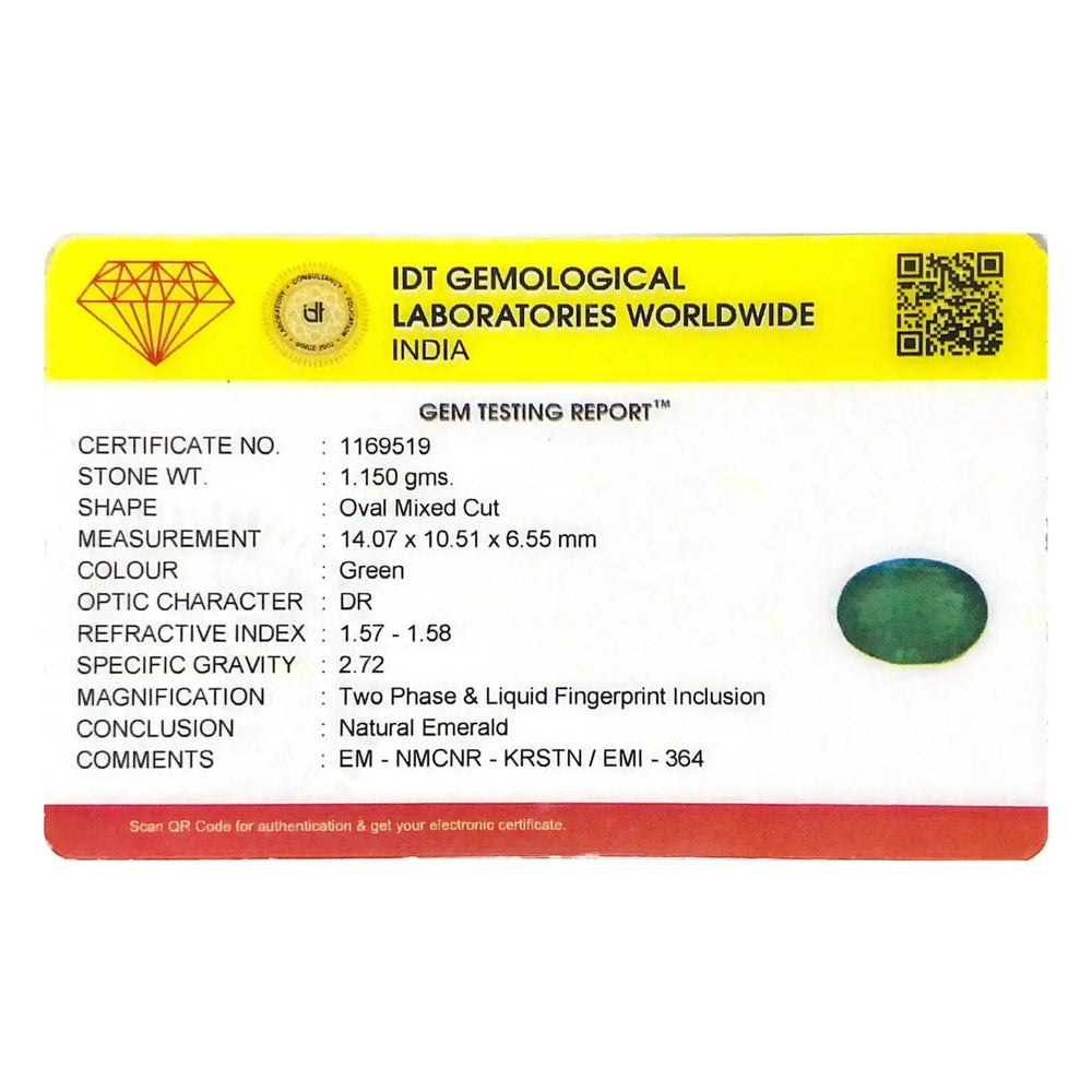 Zambian Emerald - 5.75 Carat - Pramogh