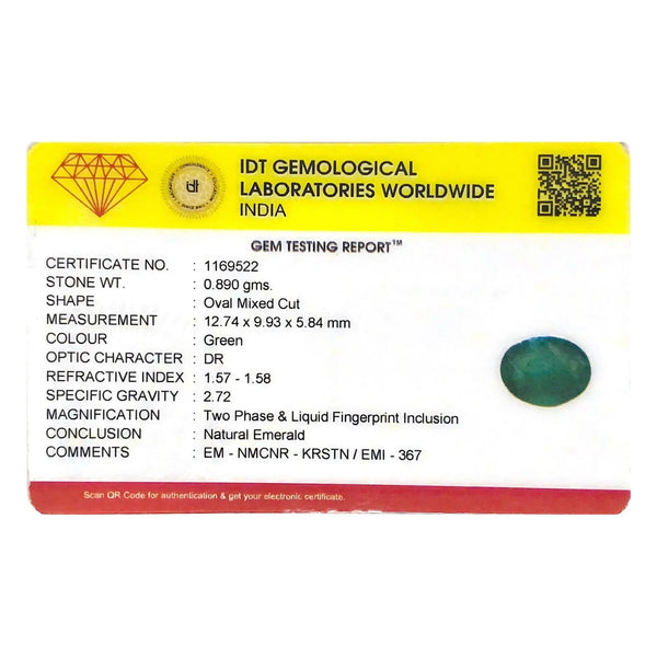 Zambian Emerald - 4.45 Carat - Pramogh