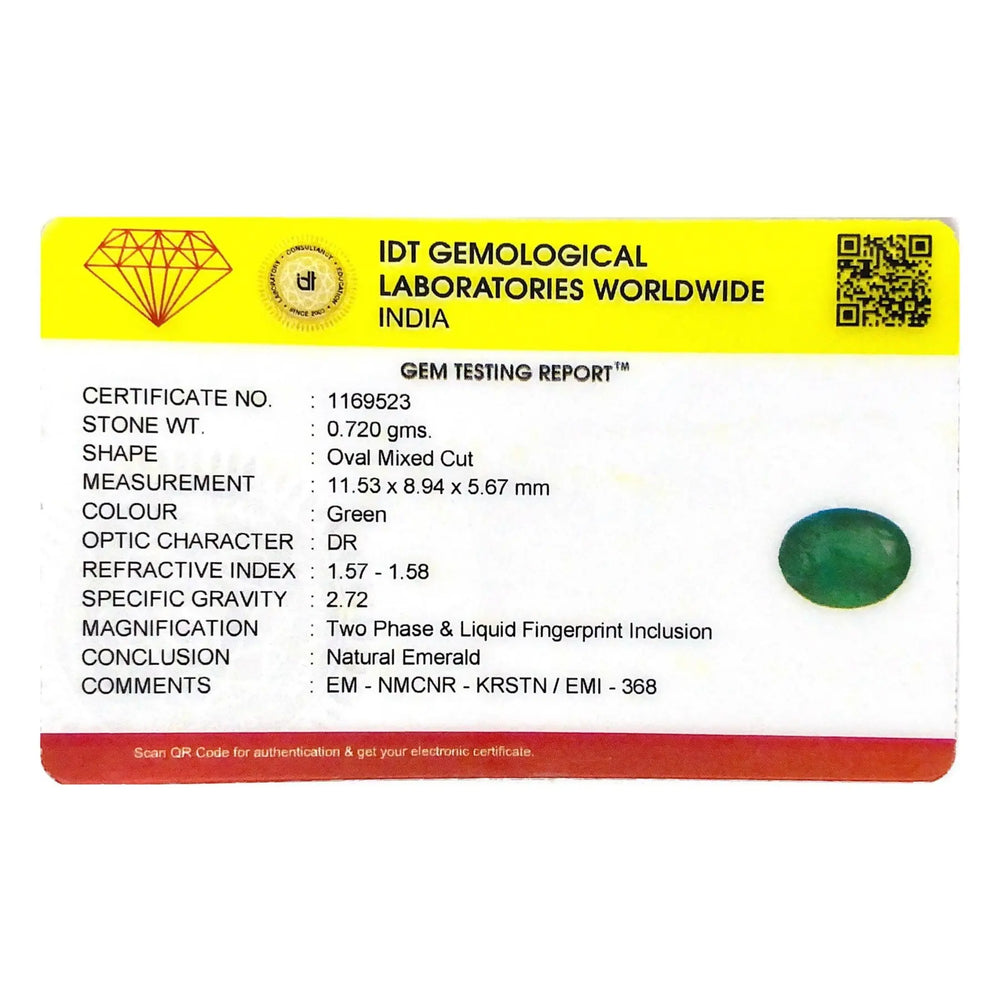 Zambian Emerald - 3.6 Carat - Pramogh