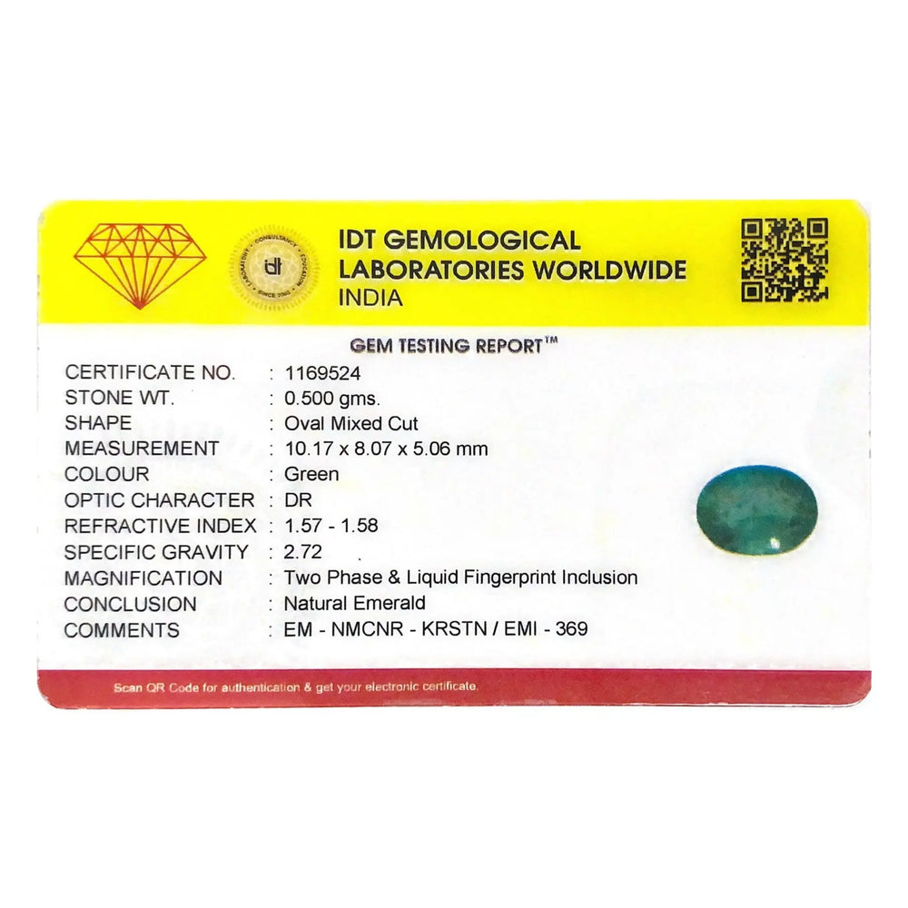 Zambian Emerald - 2.5 Carat - Pramogh
