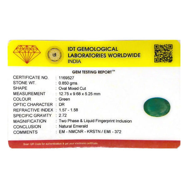 Zambian Emerald - 4.25 Carat - Pramogh