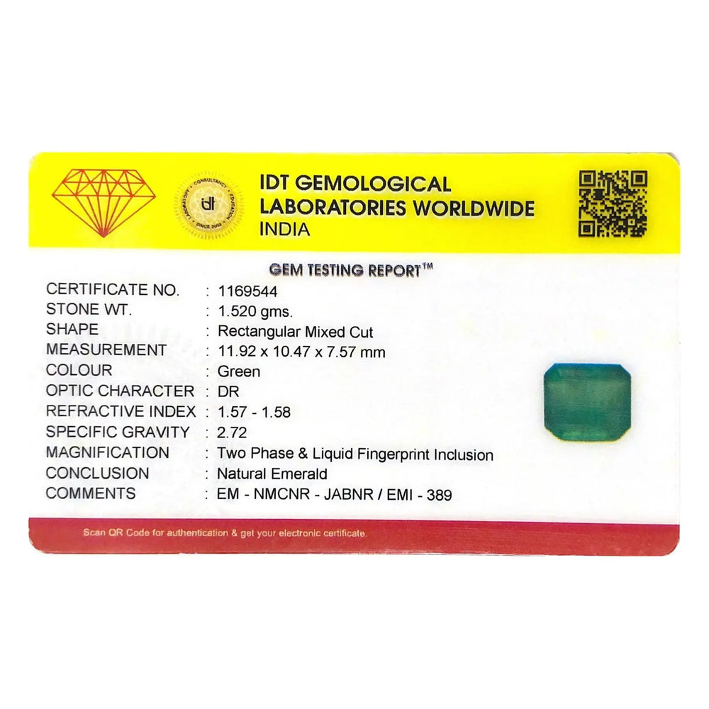Zambian Emerald - 7.6 Carat - Pramogh