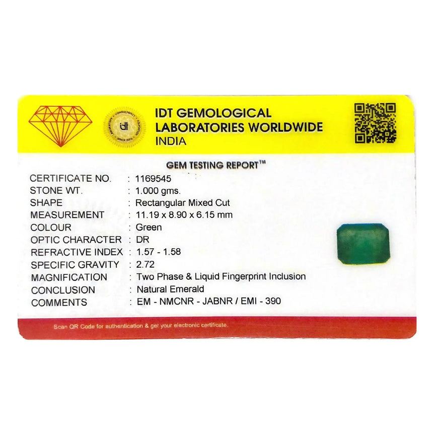 Zambian Emerald - 5 Carat - Pramogh