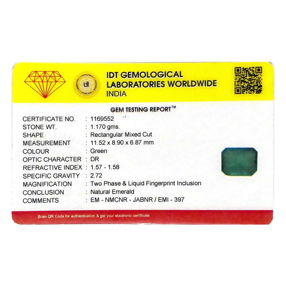 Zambian Emerald - 5.85 Carat - Pramogh
