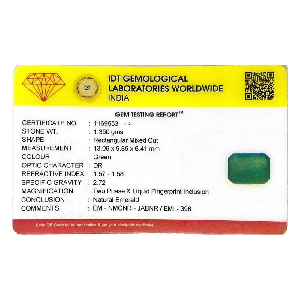 Zambian Emerald - 6.75 Carat - Pramogh