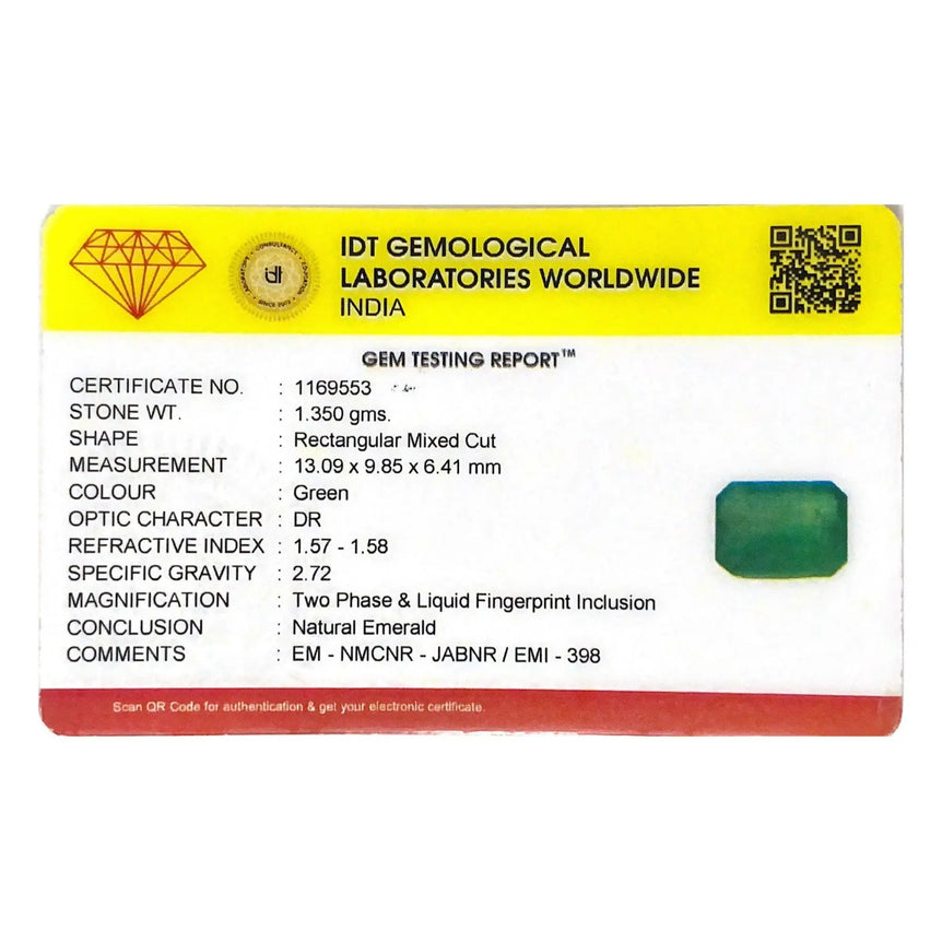 Zambian Emerald - 6.75 Carat - Pramogh